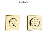 Contemporary Square Deadbolt Double Cylinder