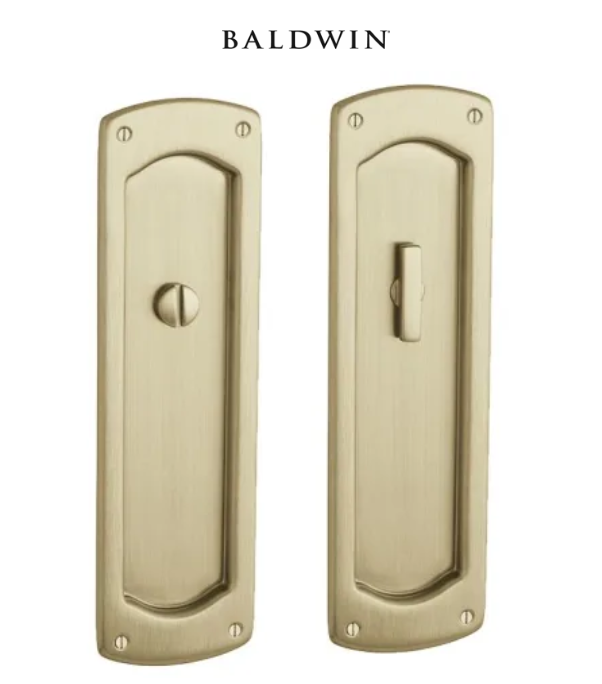 Baldwin PD007.PRIV Palo Alto Pocket Door Privacy Set