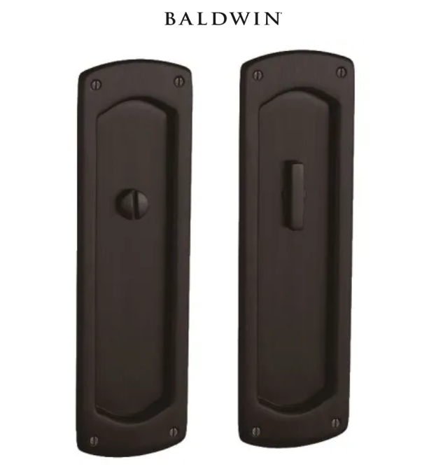 Baldwin PD007.PRIV Palo Alto Pocket Door Privacy Set