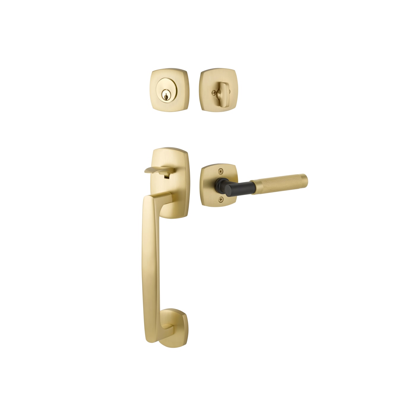 Emtek Urban Modern Sectional Entrance Handleset