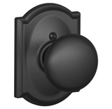 Schlage Residential F170 - Plymouth Knob Half Dummy-Camelot Rose