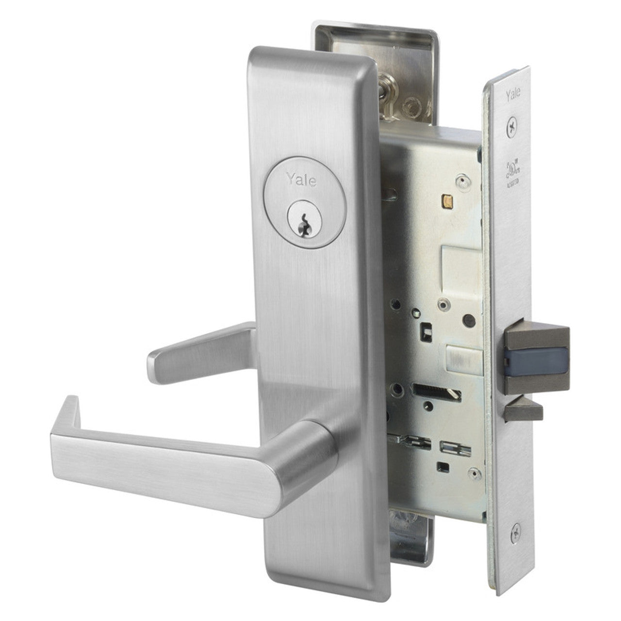 Accentra 8805FL Grade 1 Storeroom Mortise Lock, Augusta Lever