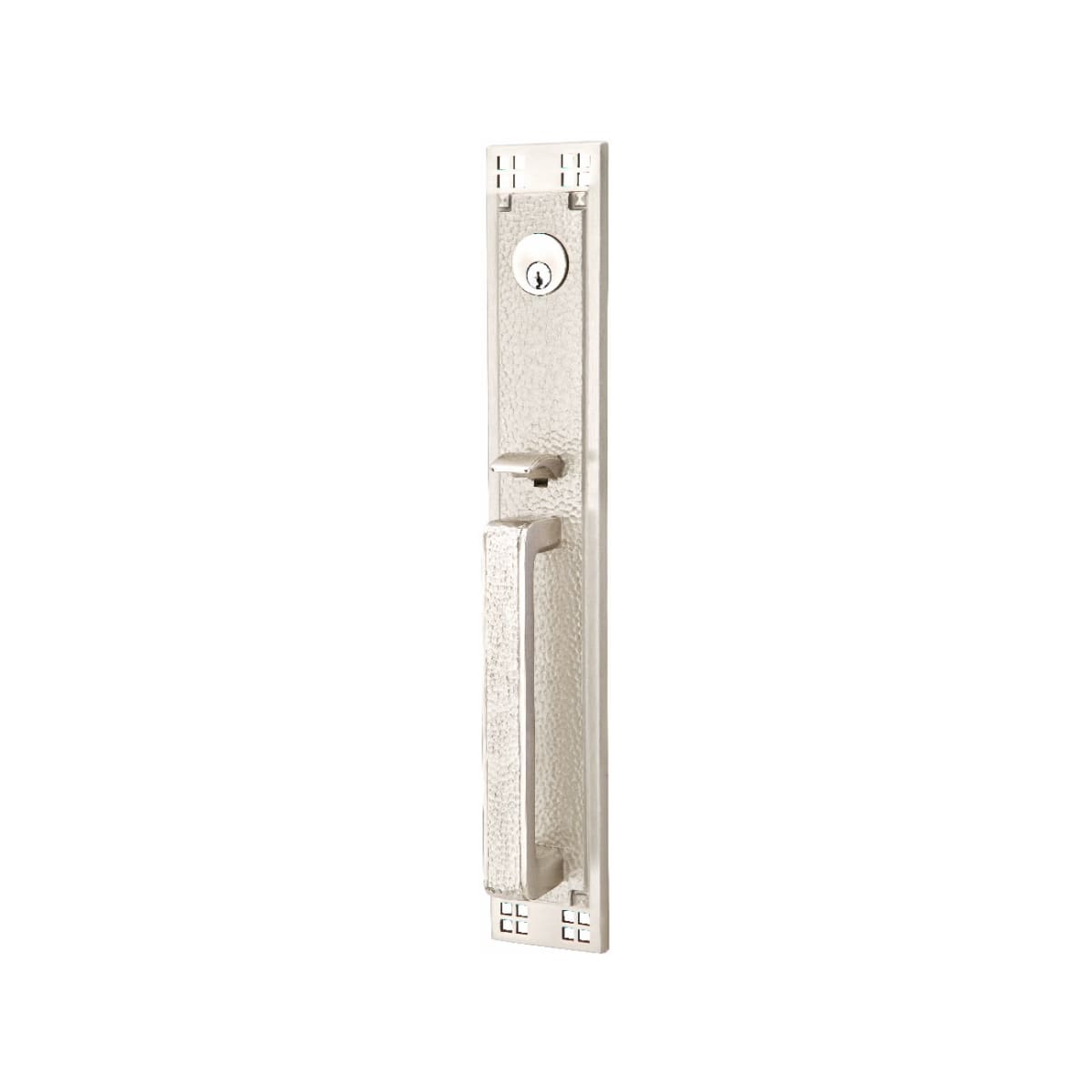 Emtek Arts & Crafts Full Length Entrance Handleset