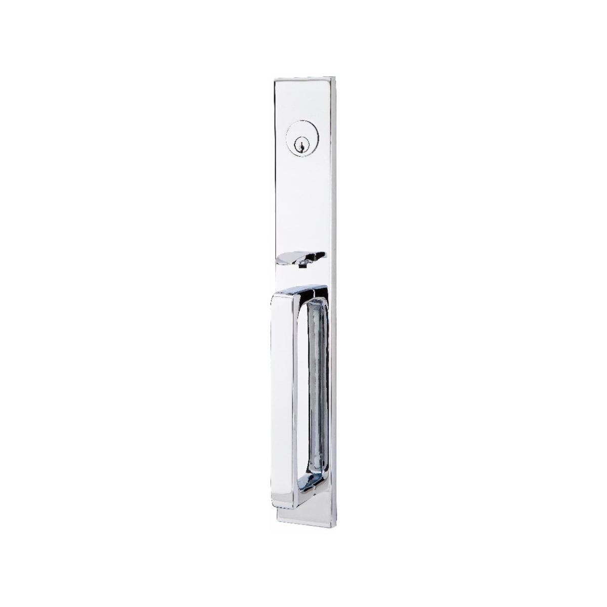 Emtek Lausanne Entrance Handleset - Brass Tubular