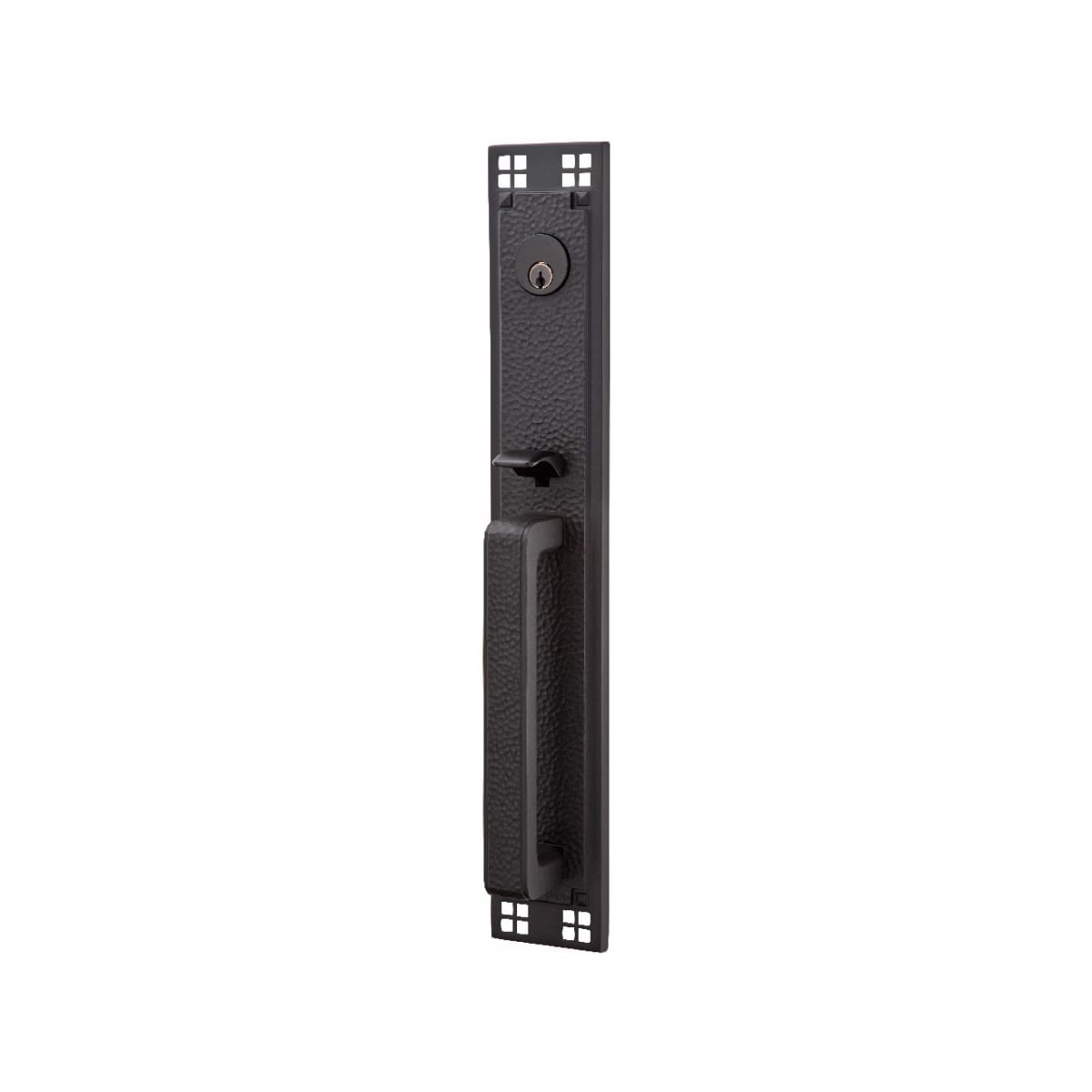 Emtek Arts & Crafts Full Length Entrance Handleset