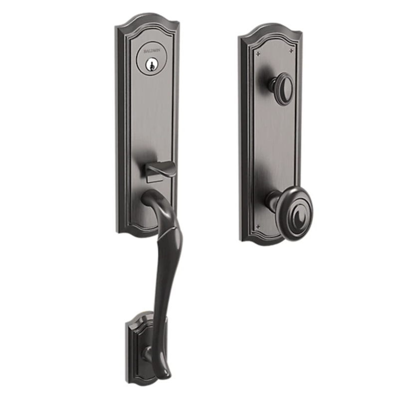 85337 Bethpage Single Cylinder Emergency Egress Entrance Set with Interior Knob