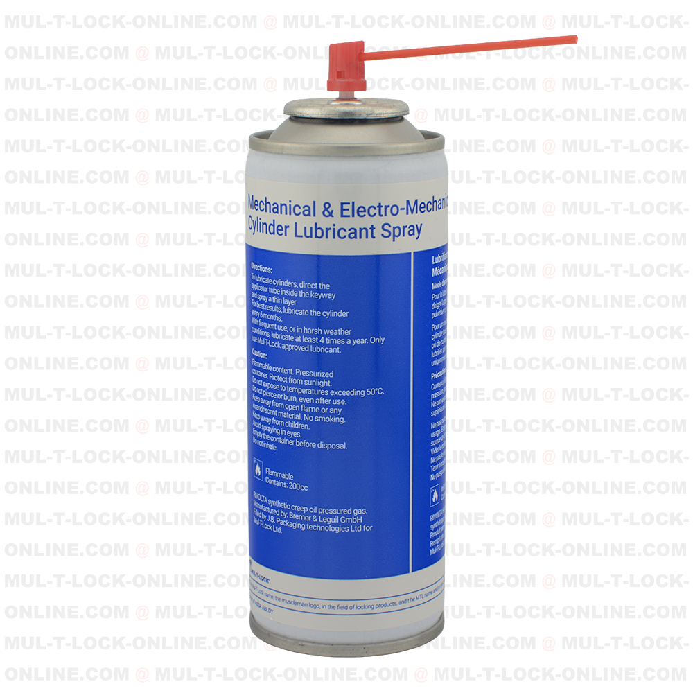 MUL-T-LOCK Cylinder & Lock Lubrication Spray