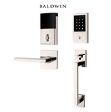 Baldwin 85393 Minneapolis Evolved Sectional Touchscreen Handleset with Z-Wave Technology