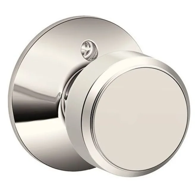 Schlage Residential F170 - Bowery Knob Half Dummy- Kinsler Rose