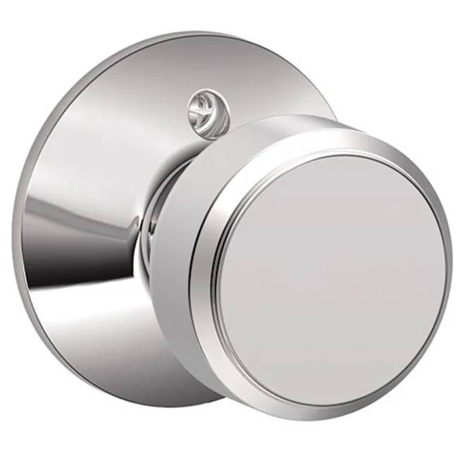 Schlage Residential F170 - Bowery Knob Half Dummy- Kinsler Rose