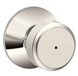 Schlage Residential F40 - Privacy Lock - Bowery Knob, 16080 Latch and 10027 Strike -Kinsler Rose