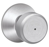 Schlage Residential F40 - Privacy Lock - Bowery Knob, 16080 Latch and 10027 Strike -Kinsler Rose