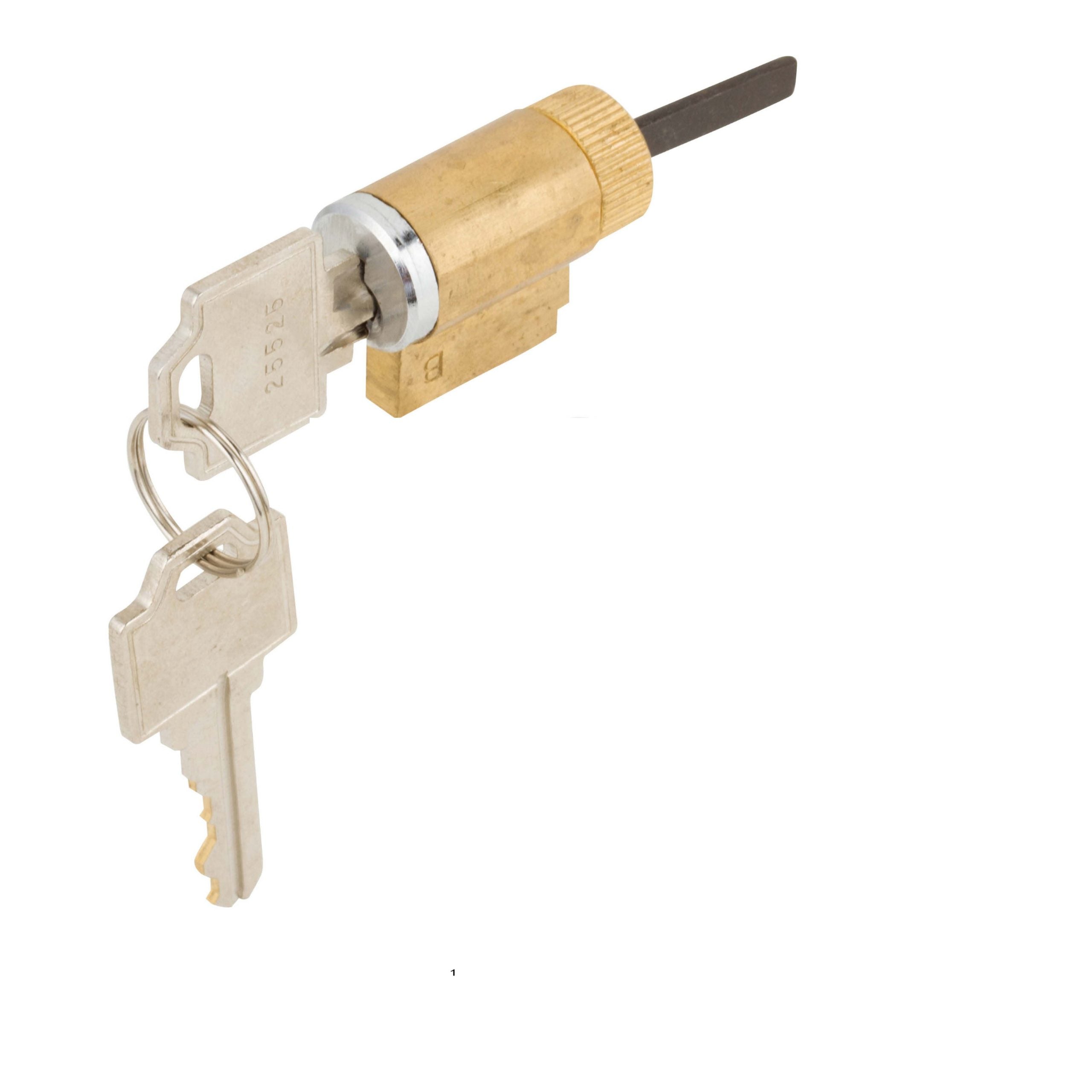 30030003 Keylock cylinder with 2 keys for Rockwell Sliding Door Handles