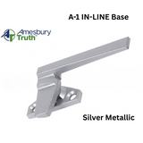Truth 25 Series Cam Lock Handle A-1 IN-LINE Base RH ,Silver Metallic