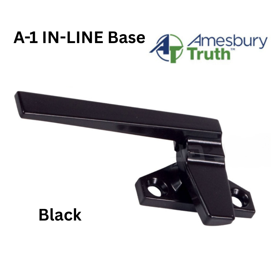 Truth 25 Series Cam Lock Handle A-1 IN-LINE Base LH ,Black