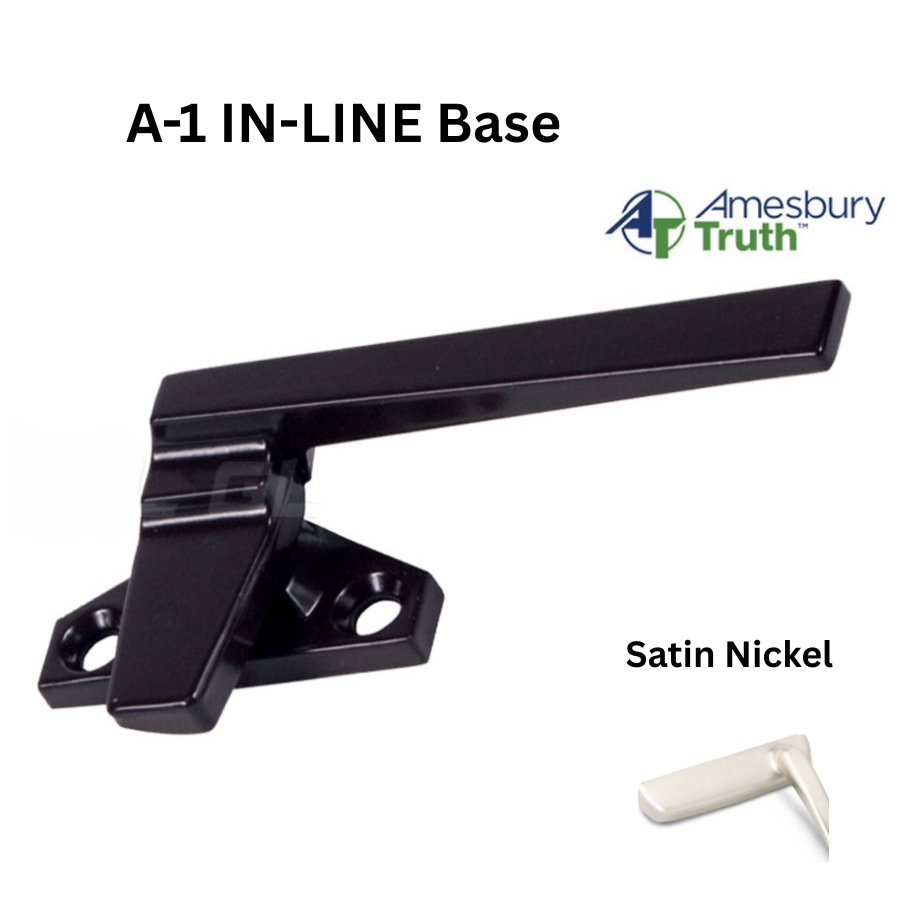 Truth 25 Series Classic Cam Lock Handle IN-LINE Base RH ,Satin Nickel