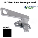 Truth 25 Series 1 1/2 Offset Base Pole Operated LH , Black