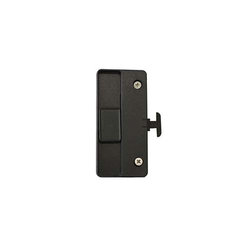 Resiver Screen Door Handle, 3" Screw Holes, Reversible - Black