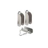 Window Screen Hangers And Latches, 7/16", Aluminum