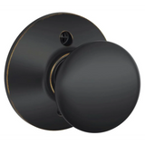 Schlage Residential F170 - Plymouth Knob Half Dummy-Kinsler Rose