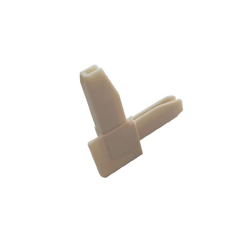 Outside Double Hung Corner Key And Inside Casement Corner, Plastic - Tan