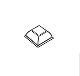 Bumper, 3/4 X 5/16 Projection, Adhesive Back - 25530