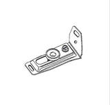 2-3/4" Wardrobe Door Bracket - 26021