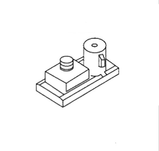 Pivot Bracket For Metal Door W/ Nut And Bolt - 26100