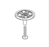 Pull Handle, 1-1/2 Bi-Fold Door, (Decorative) Acme 330 - 26220