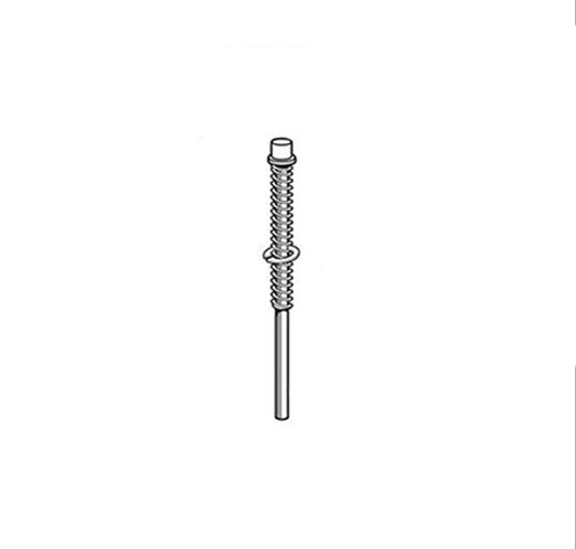 Leigh Top Pivot Rod, 1/4 Diameter , Guide Pin W/ Plastic Cap & Spring - 26517