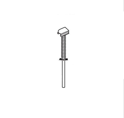 Leigh - Monarch 1/4 Pivot Rod, Spring & Thick H-Shaped Guide - 26523