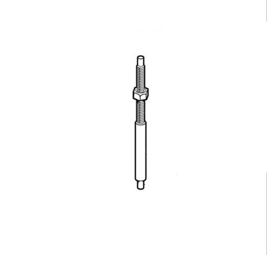 Pivot Rod, 3/8, Bottom, Threaded - 26527
