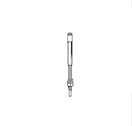 Pivot Rod, 3/8, Guide, Threaded, Nylon Cap - 26528