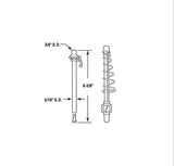 Slimfold Pivot Rod Assembly, Metal Bi-Fold Door - 26556