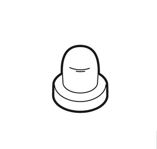 Pin Cap / Guide, 3/16 I.D., Nylon Replacement - Each - 26603