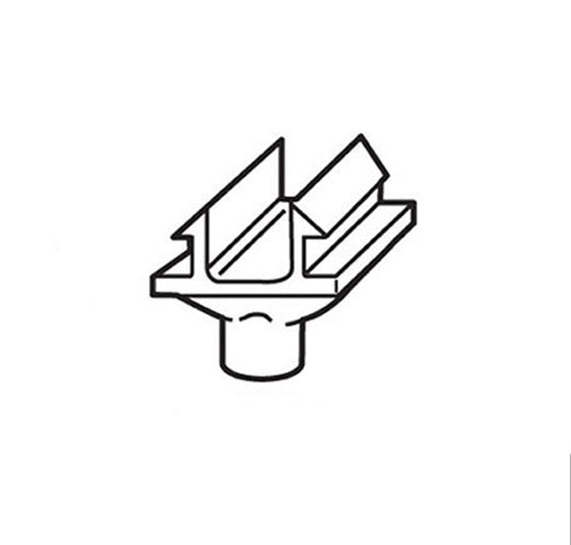 Pin Cap / Guide, H-Shape, Plastic - Each - 26624
