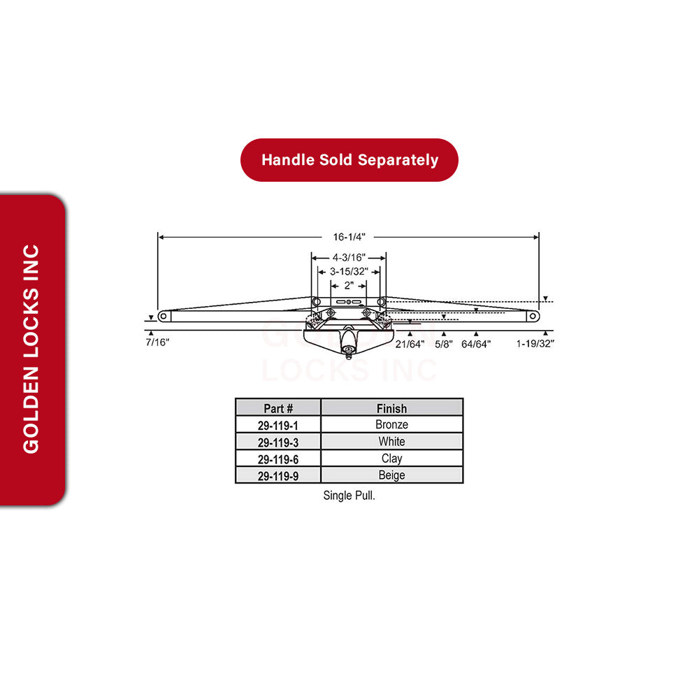 Truth Awning Operator 29-119-6