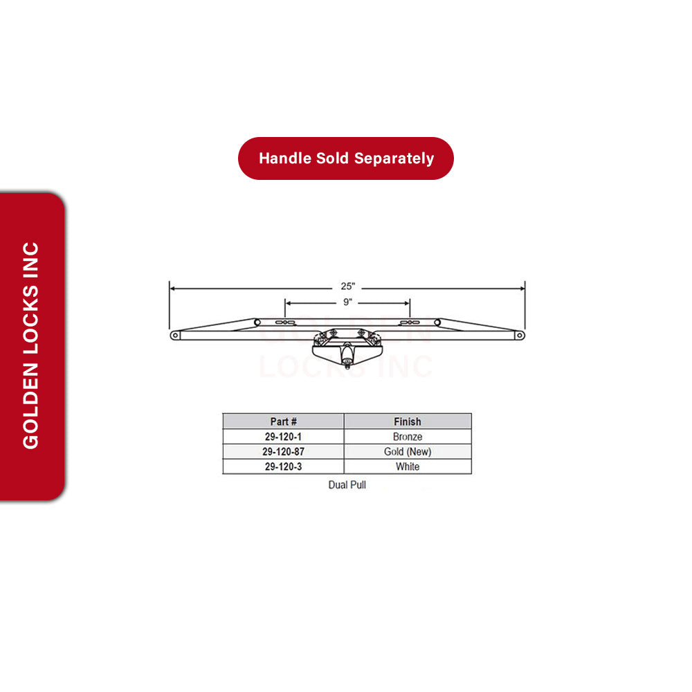 Truth Awning Operator Dual Pull 29-120-1