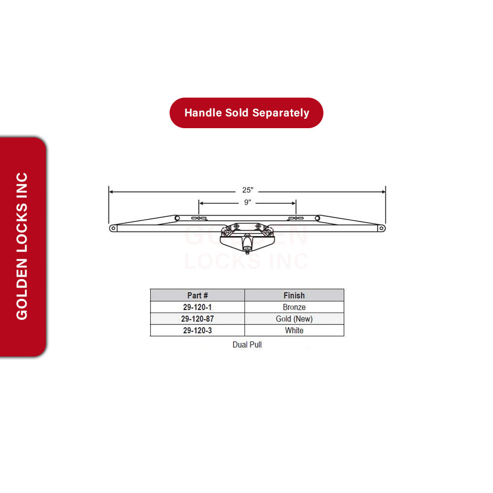 Truth Awning Operator Dual Pull 29-120-87