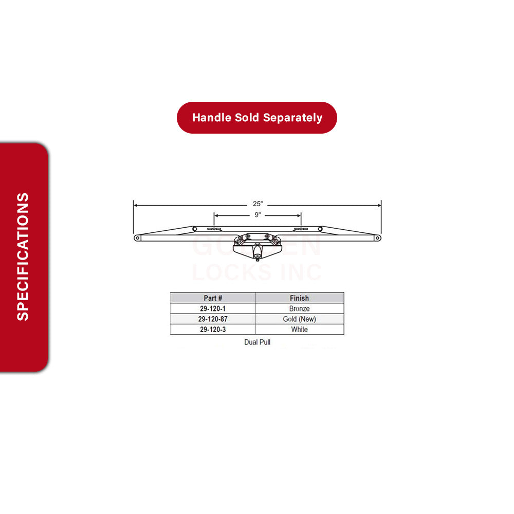 Truth Awning Operator Dual Pull 29-120-3