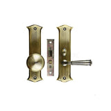 SCREEN/STORM DOOR MORTISE LOCK, METAL OR WOOD DOORS
