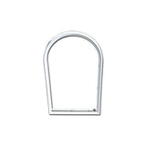 Therma-Tru 22 X 36 Round-Top Surround, No Glass