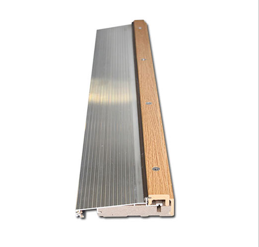 Threshold, Adjustable Oak Cap, 36 X 4-9/16" Wall - Mill Finish - 341004-36-Al