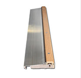 Threshold, Adjustable Oak Cap, 36 X 4-9/16" Wall - Mill Finish - 341004-36-Al