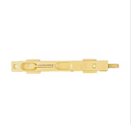 Flip Lever Mortise Flush Bolt For Aluminum T-Astragal - Polished Brass - 362020-Pb
