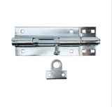 8" Extra Heavy Duty Barrel Bolt, Security Bolt - Heavy Zinc Plated - 362508