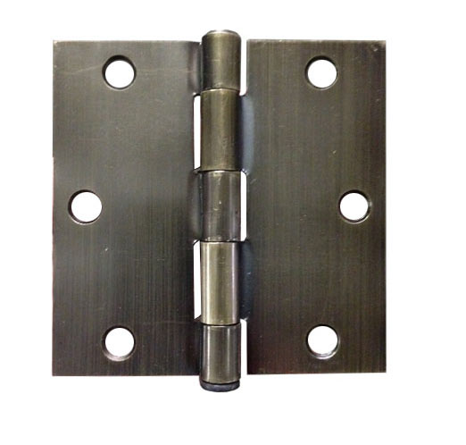 3.5 X 3.5 Inch, Square Corners, Residential Hinges, Steel, Pair - 363200