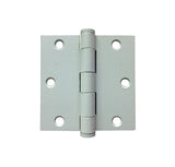 3.5 X 3.5 Inch, Square Corners, Steel Hinges, Pair - 363204