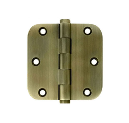 3.5 X 3.5 Inch, 5/8 Radius Corners, Residential Hinges, Steel - 363214
