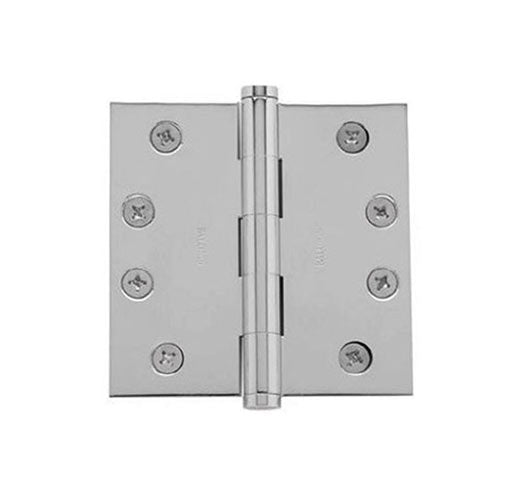 Baldwin 4 X 4 Solid Brass Hinge, Square Corner - 363311